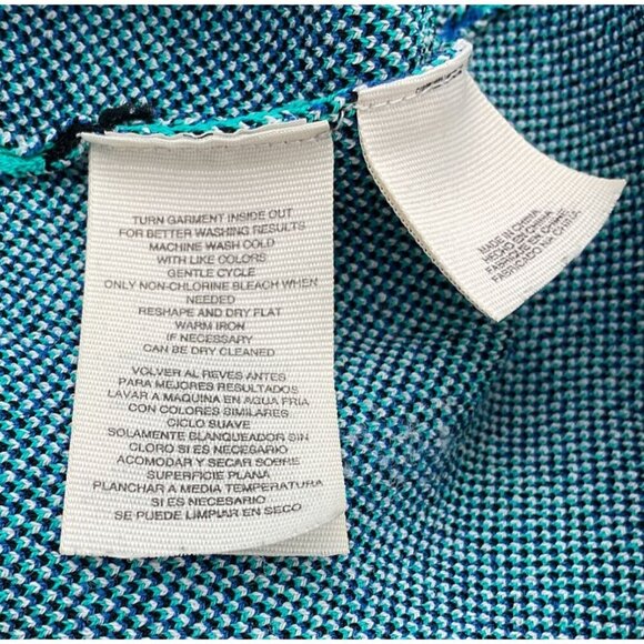 Rachel Roy Elastic Waist Colorful Aztec Knot Tribal Pattern Knit Mini Skirt XL - Picture 5 of 7